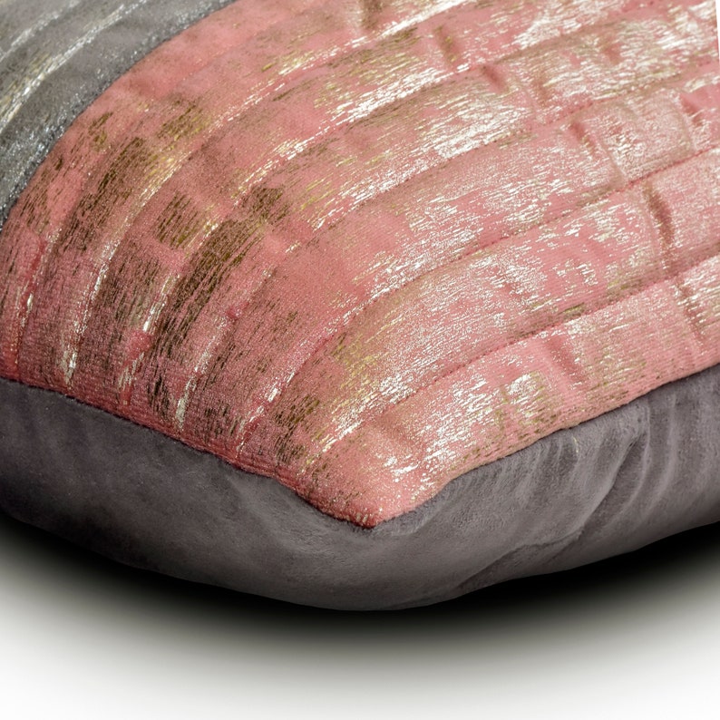 Peach Dusk Throw Cushion Cover