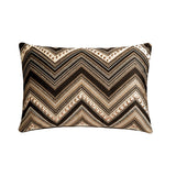 Chevron Peak Lumbar Pillow Cover
