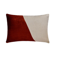 Velutinous Teal - Blue Velvet Lumbar Pillow Cover