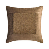 Esquire Teal - Teal Blue Velvet Throw Cushion Cover