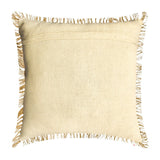 Golden Fiber Throw Pillow Cover