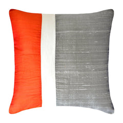 Splendour Orange Throw Cushion Cover