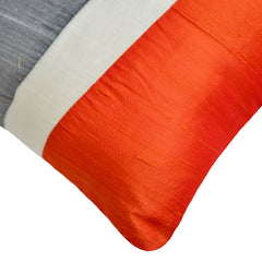 Splendour Orange Throw Pillow Cover