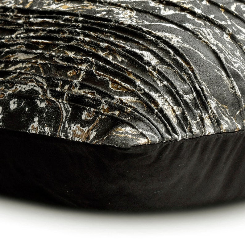 Gold In The Dark Decorative Euro Sham