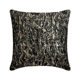 Gold In The Dark Throw Pillow Cover