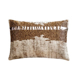 Halycon Silver - Blue Jacquard Lumbar Pillow Cover