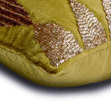 Velvet Toppings Throw Cushion Cover