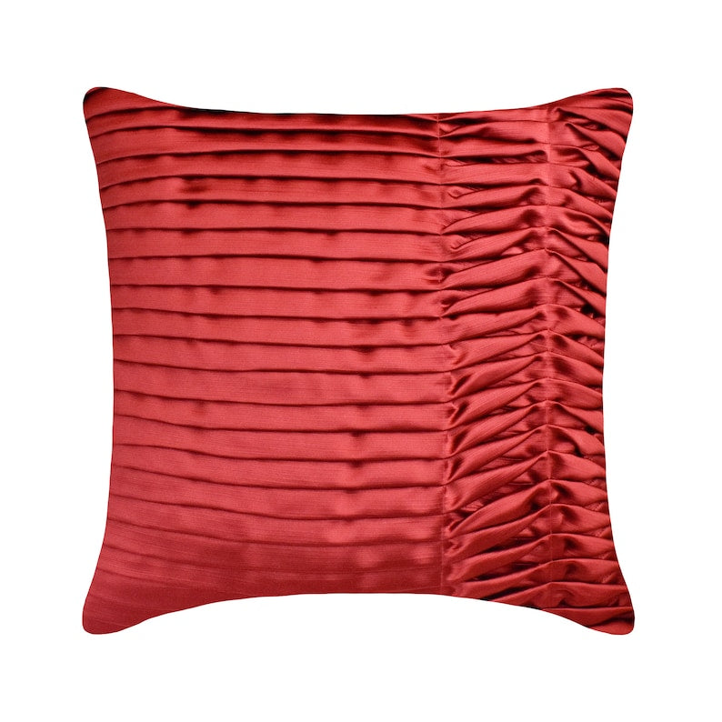 Lustrous Folds Throw Cushion Cover