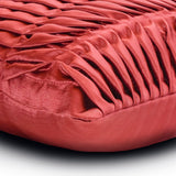 Lustrous Folds Decorative Euro Sham