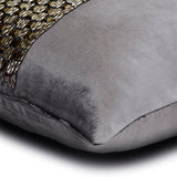 Argentine Soot Throw Pillow Cover