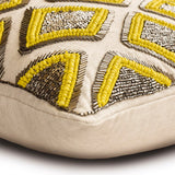 Yellow Jubilee Throw Pillow Cover