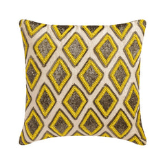 Yellow Jubilee Throw Pillow Cover