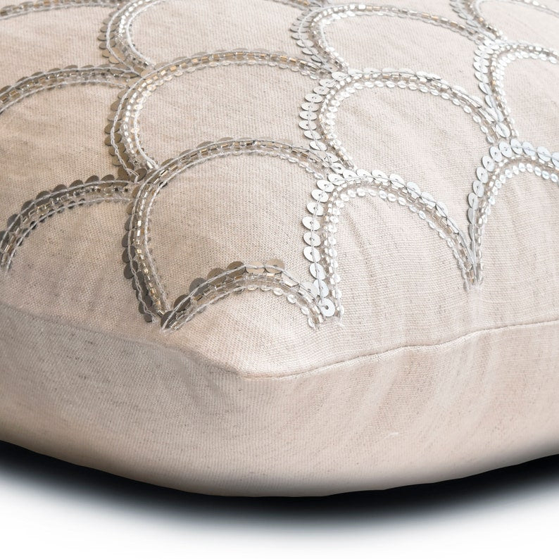 Silver Accord Decorative Euro Sham