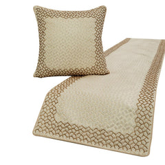Tessellation Decorative Bed Runner and Cushion Cover