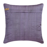 Damask Silk Purple Throw Cushion Cover