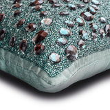 Peacock Jewel Throw Cushion Cover