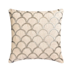 Silver Accord Throw Cushion Cover