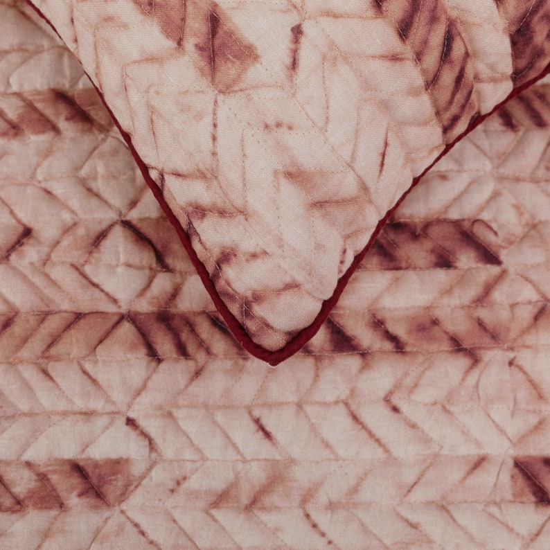 Tie Dye Love Decorative Bed Runner and Cushion Cover