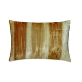 Ombre Woody - Brown Velvet Lumbar Pillow Cover