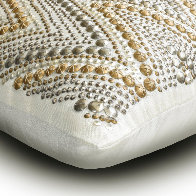 Chevron Spark Throw Pillow Cover