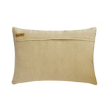Tassel And Gold Lumbar Pillow Cover
