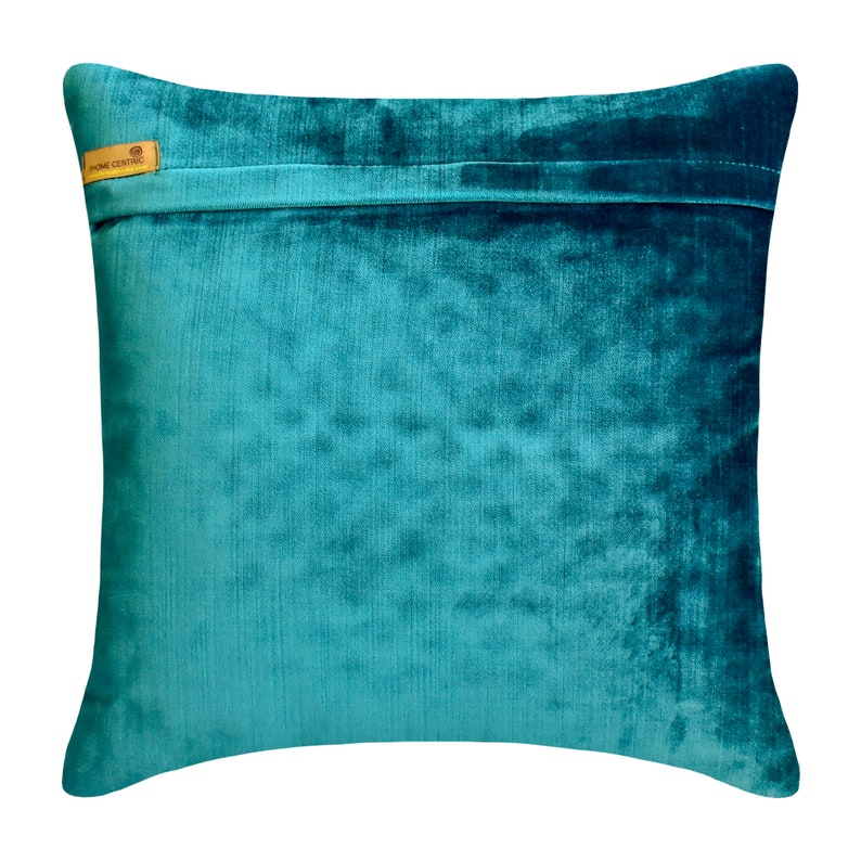 Adding Teal Throw Pillow Cover