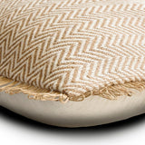 Jute Classic Throw Pillow Cover