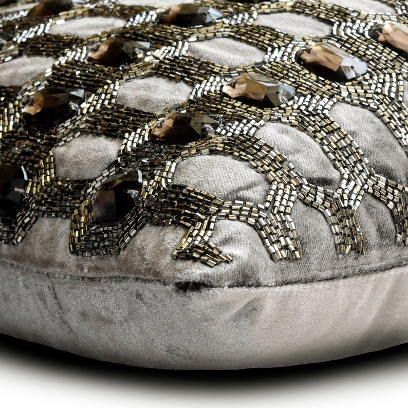 Jewel Sparkler Throw Cushion Cover