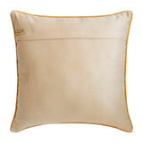 In The Tropics - Green Satin Throw Cushion Cover
