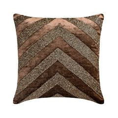 Himadri - Teal Blue Velvet Throw Cushion Cover
