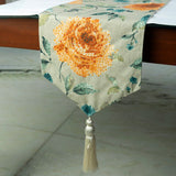 Orange Rosiness Decorative Table Runner
