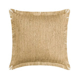 Jute appeal Throw Cushion Cover