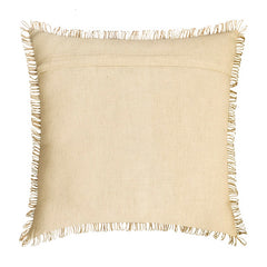 Jute Classic Throw Pillow Cover