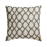 Trellis Criss Cross Throw Pillow Cover