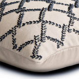 Trellis Criss Cross Throw Pillow Cover
