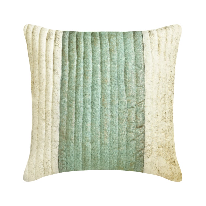 Foil Divisions Throw Cushion Cover