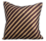 Unfolding Teal Copper - Teal Blue Art Silk Throw Pillow Cover