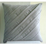 Contemporary Dark Beige - Beige Suede Throw Pillow Cover