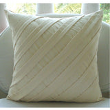 Contemporary Olive - Olive Green Faux Suede Throw Pillow Cover