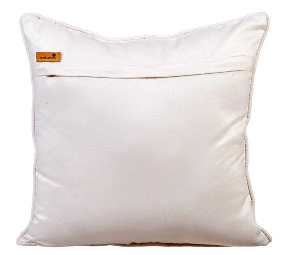 Invisible White - White Faux Leather Throw Pillow Cover