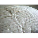 Ivory Beauty - Ivory Art Silk Decorative Euro Sham