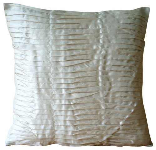 Ivory Beauty Pillow Cover