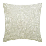 Golden Touch - Gold Art Silk Throw Pillow Cover