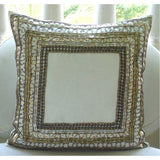 Ivory Treasure - Ivory Art Silk Decorative Euro Sham