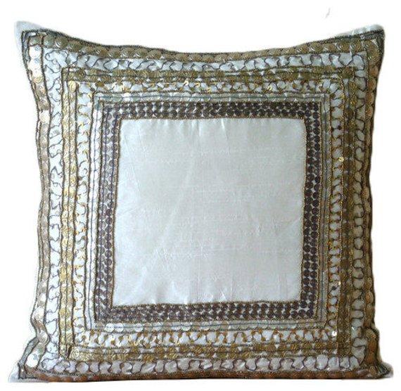 Ivory Treasure Euro Sham