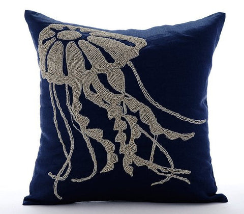 products/jelly-fish-at-the-shore-blue-linen-sea-creatures-beach-style-beaded-pillow-covers.jpg