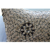 Jute Fetish - Brown Art Silk Throw Pillow Cover