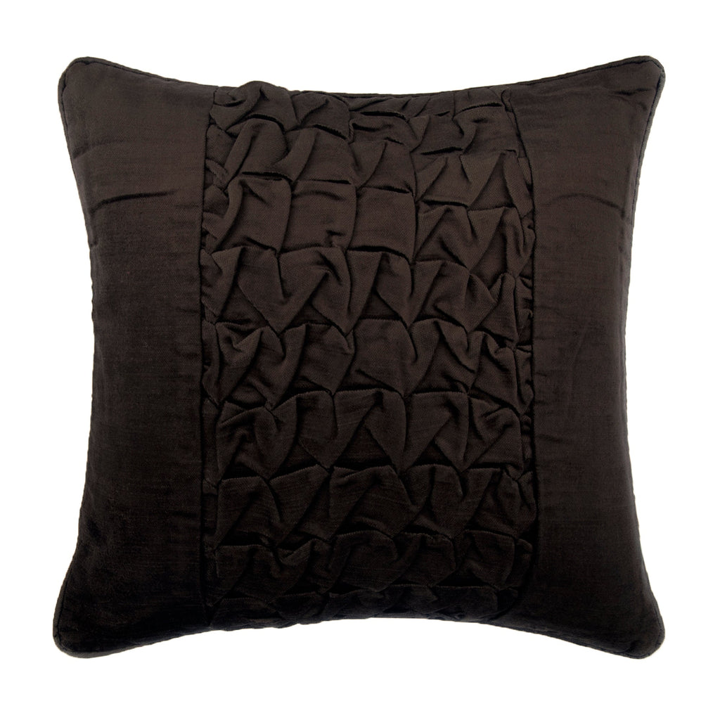 Knotty Black Pillow Cover