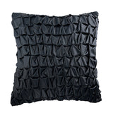 Rodeo Red - Red Faux Leather Throw Pillow Cover