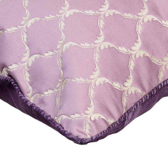 Lavender Tea - Lavender Jacquard Decorative Euro Sham